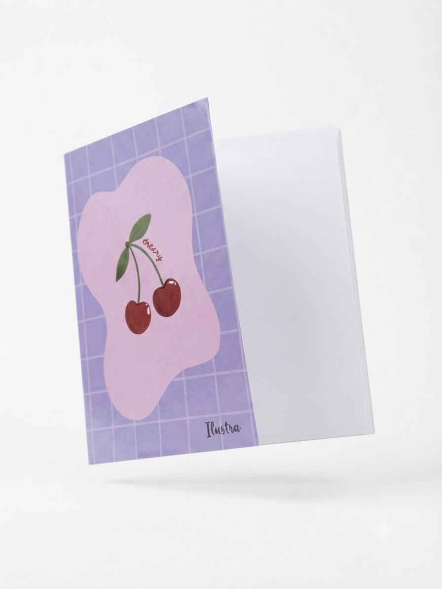 Cuaderno 48H Ilustra Liso Sin Rayas Tapa Flexible