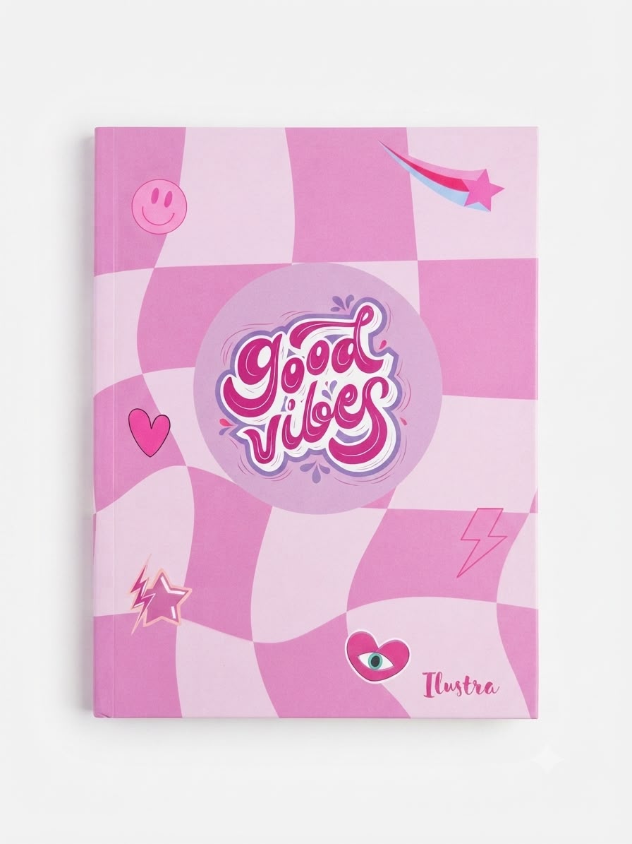 Cuaderno 96H Ilustra Rayado Tapa Flexible