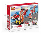 Bloques Para Armar Cogo Bomberos Fire