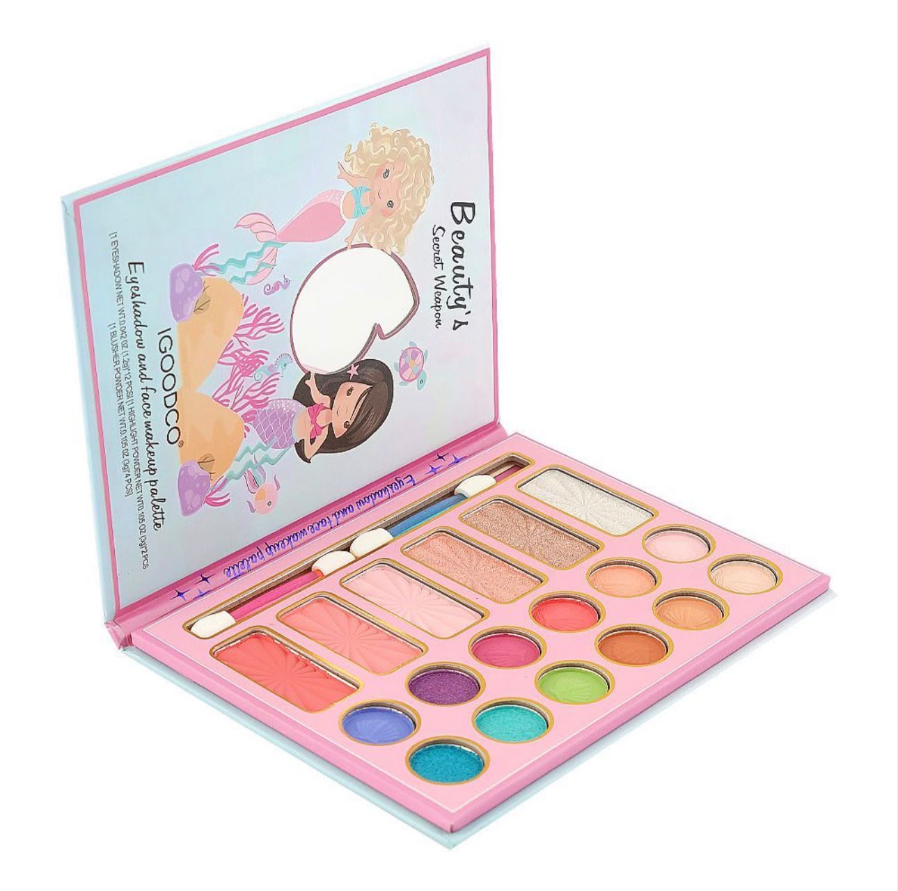Paleta Sirena 17 Tonos