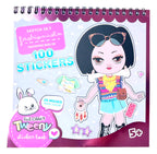 Sticker book ibi craft tweeny sketch set