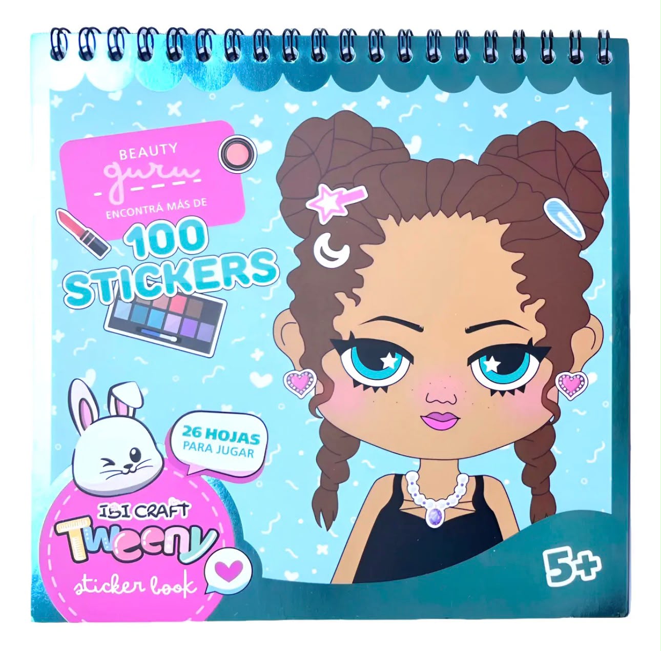 STICKERS BOOK IBI CRAFT BEAUTY