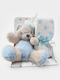 Set Mantita + Peluche - Azul