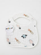 Set 3 Baberos Muselina