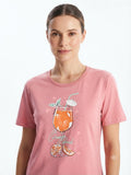 Remera Orange Drink - Rosa