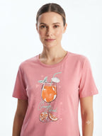 Remera Orange Drink - Rosa
