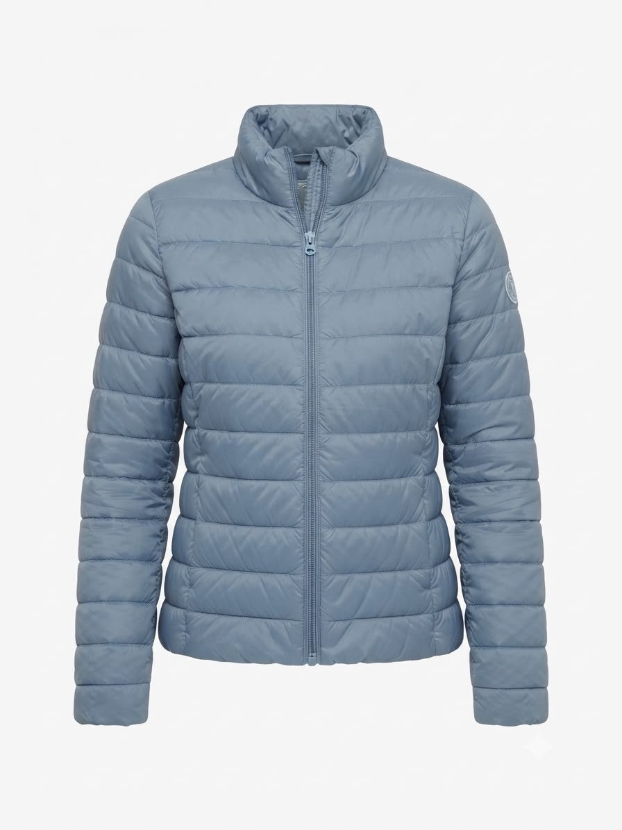 Campera Capitoneada Mujer - Azul