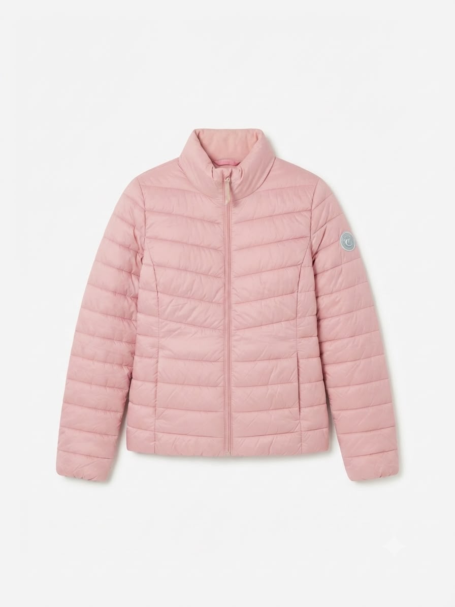 Campera Capitoneada Mujer - Rosado