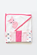 Set Toallas Bebe - Zorro Rosa