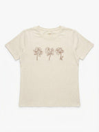 Remera estampado floral Marialícia - Beige