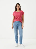 Remera Diseño Flores - Rosa