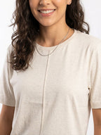 Remera basica Marialicia - Beige