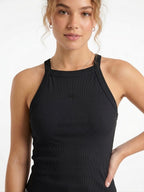 Musculosa Tirantes Marialicia - Preto