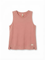 Camiseta con aberturas Marialícia- Rosa
