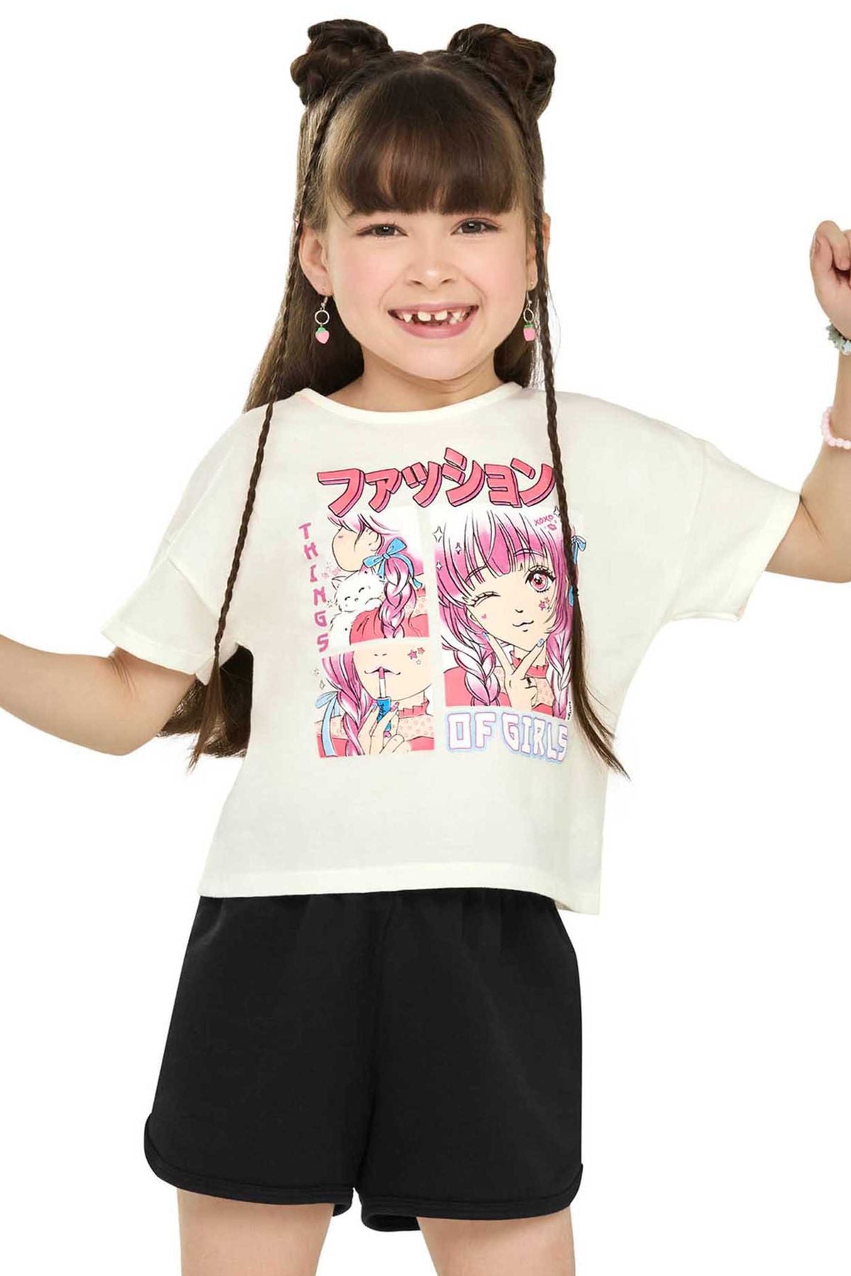 Conjunto Anime Elian - Blanco