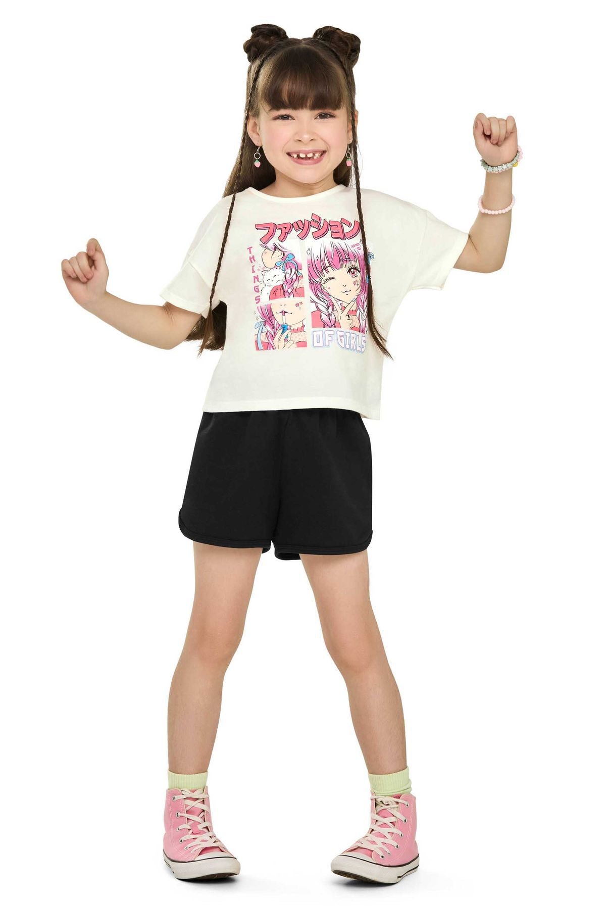 Conjunto Anime Elian - Blanco
