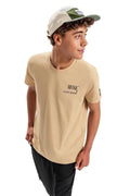 Camiseta Music Elian Beats - Beige