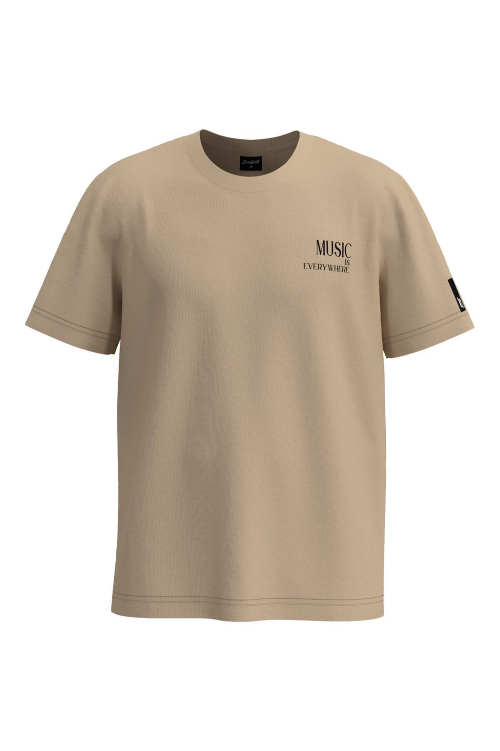 Camiseta Music Elian Beats - Beige