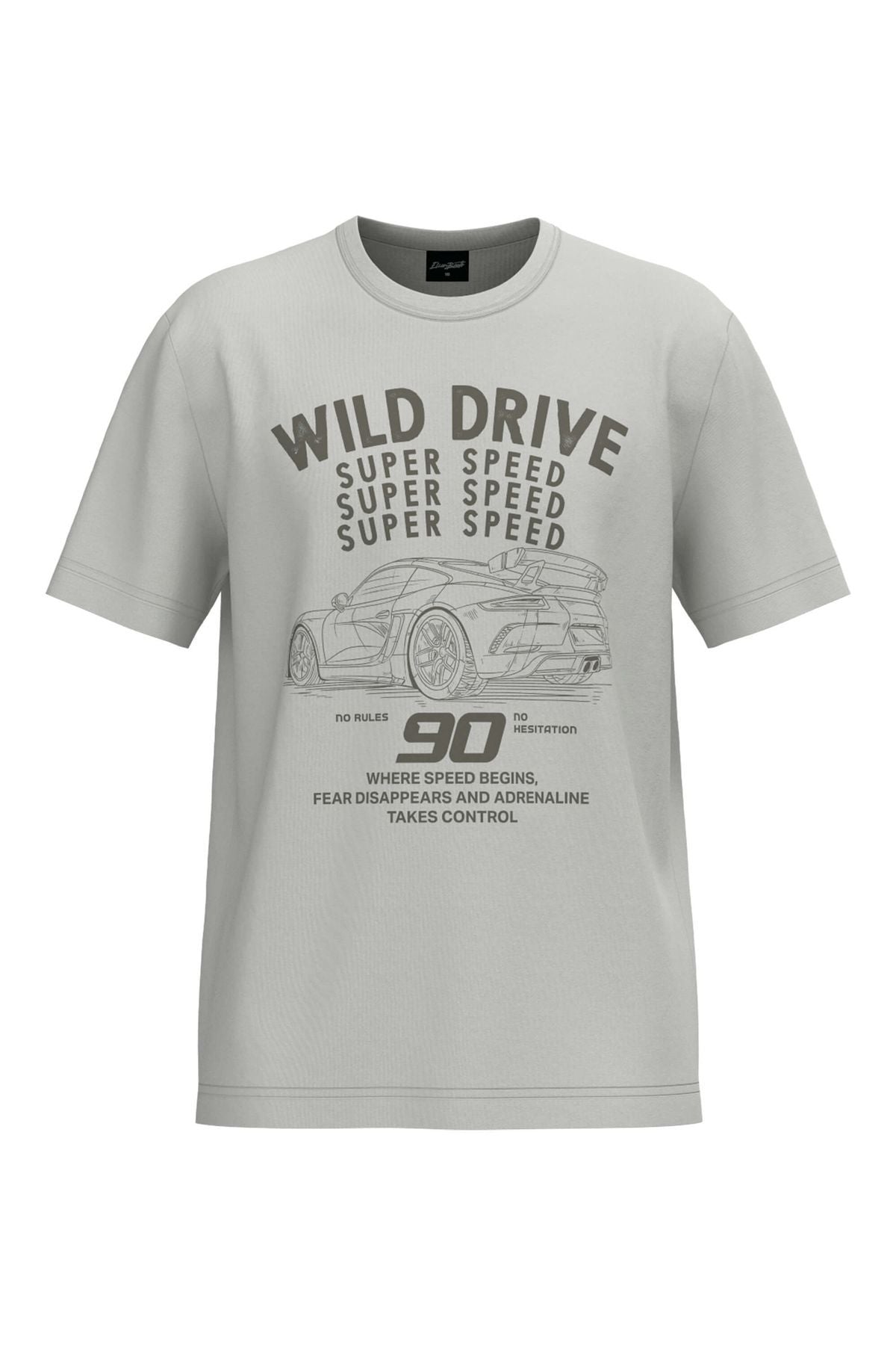 Camiseta Wild Drive Elian Beats - Blanco