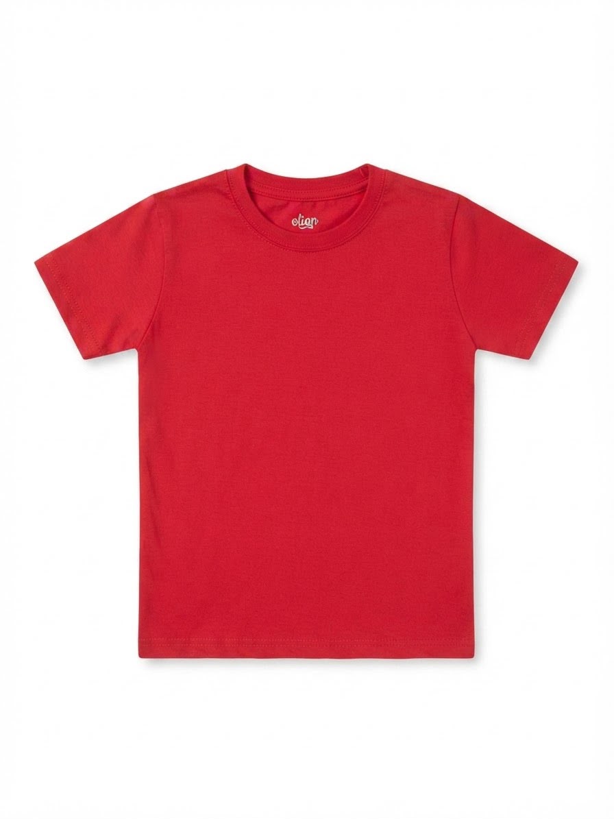 Remera Basica Elian - Roja