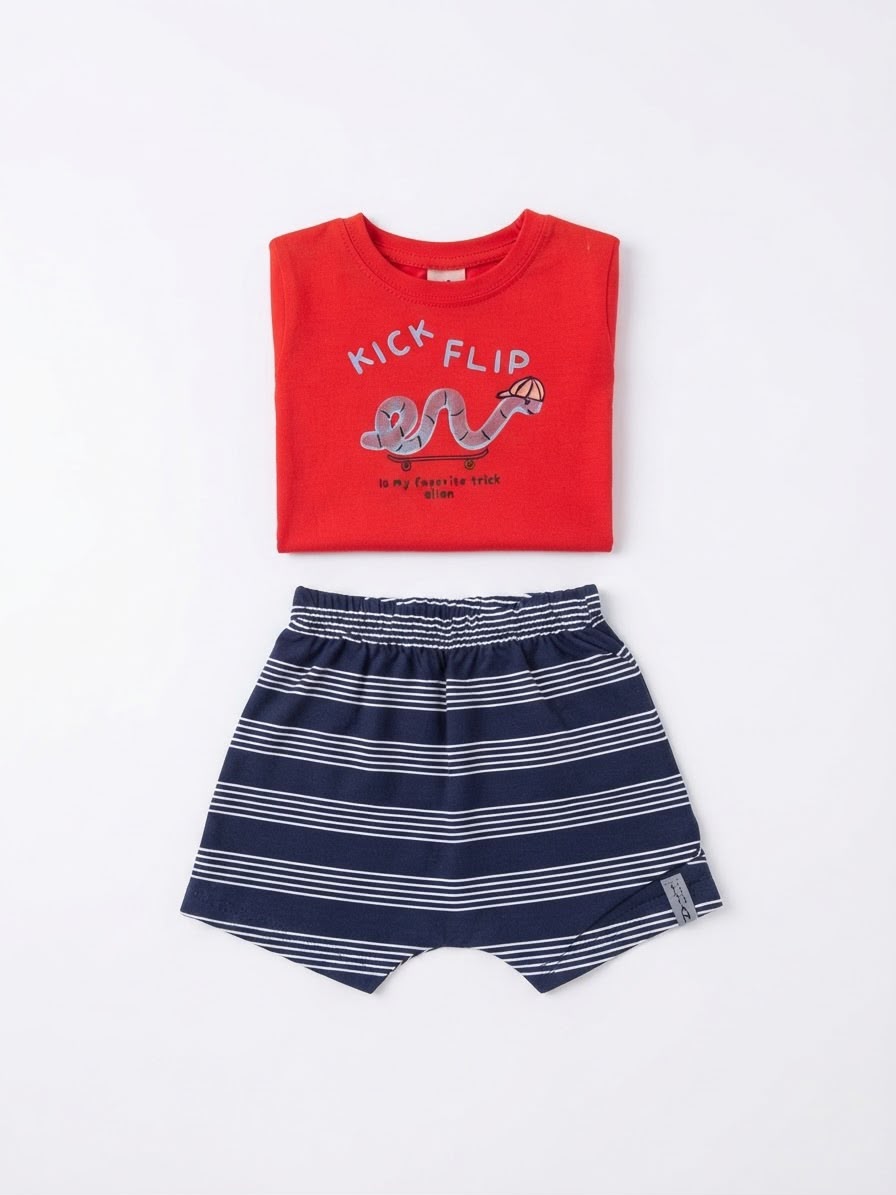 Conjunto Kick Flip Elian - Rojo