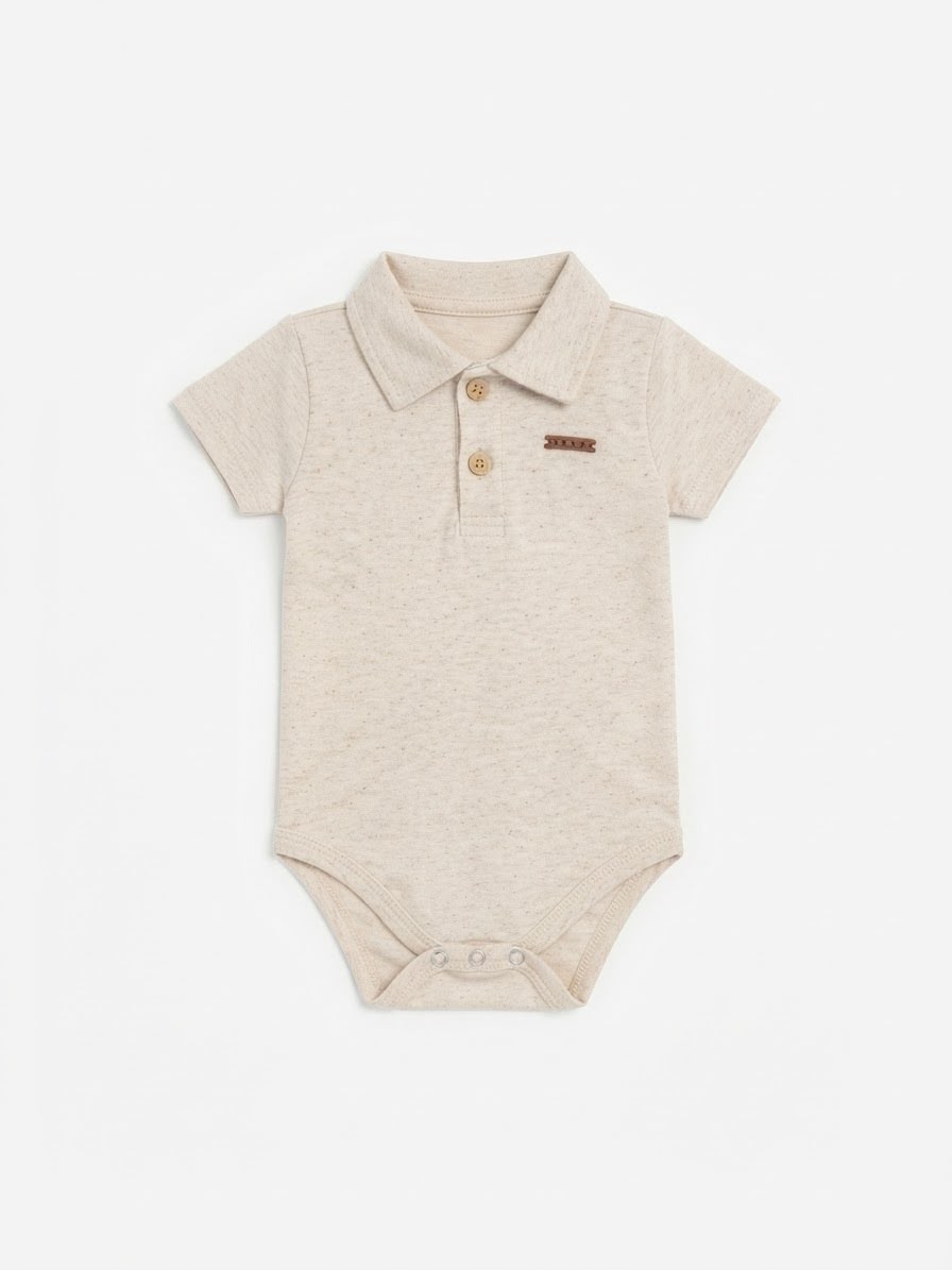 Body Polo Coloritta - Beige