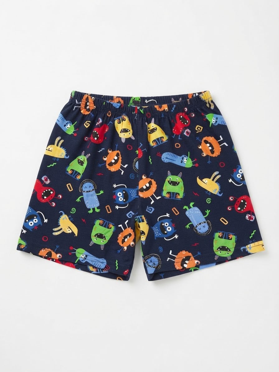 Short Monstruos Alakazoo - Azul