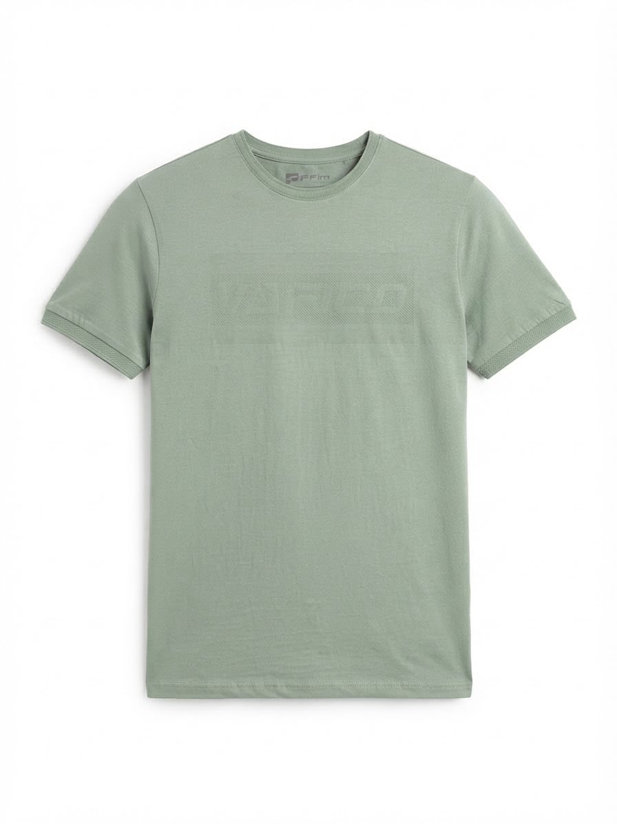 Remera Estampa Fico - Verde