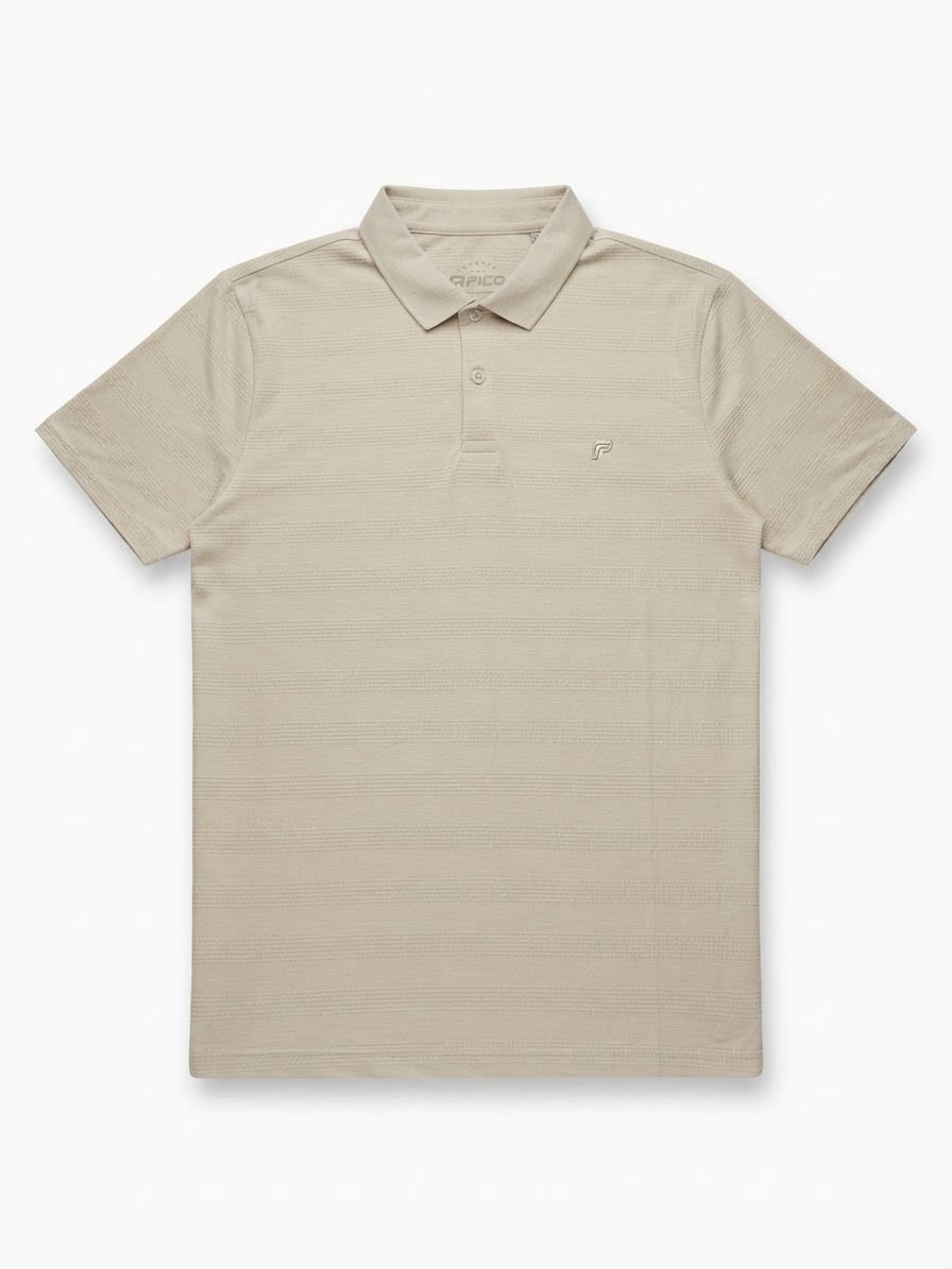 Remera Polo Fico - Beige