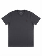 Remera Cuello V Fico - Preto