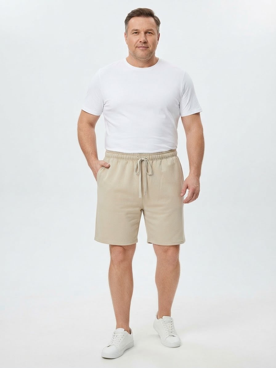 Bermuda Deportiva Fico - Beige