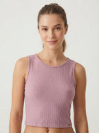 Musculosa Basica Lunender - Lila