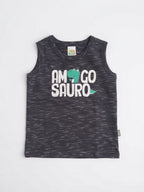 Musculosa Doisoaurio - Preto