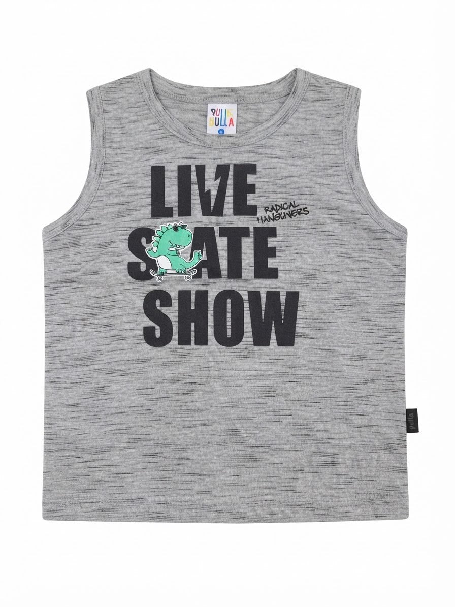 Musculosa Skate Show - Gris