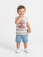 Musculosa Dog Aventura -Gris
