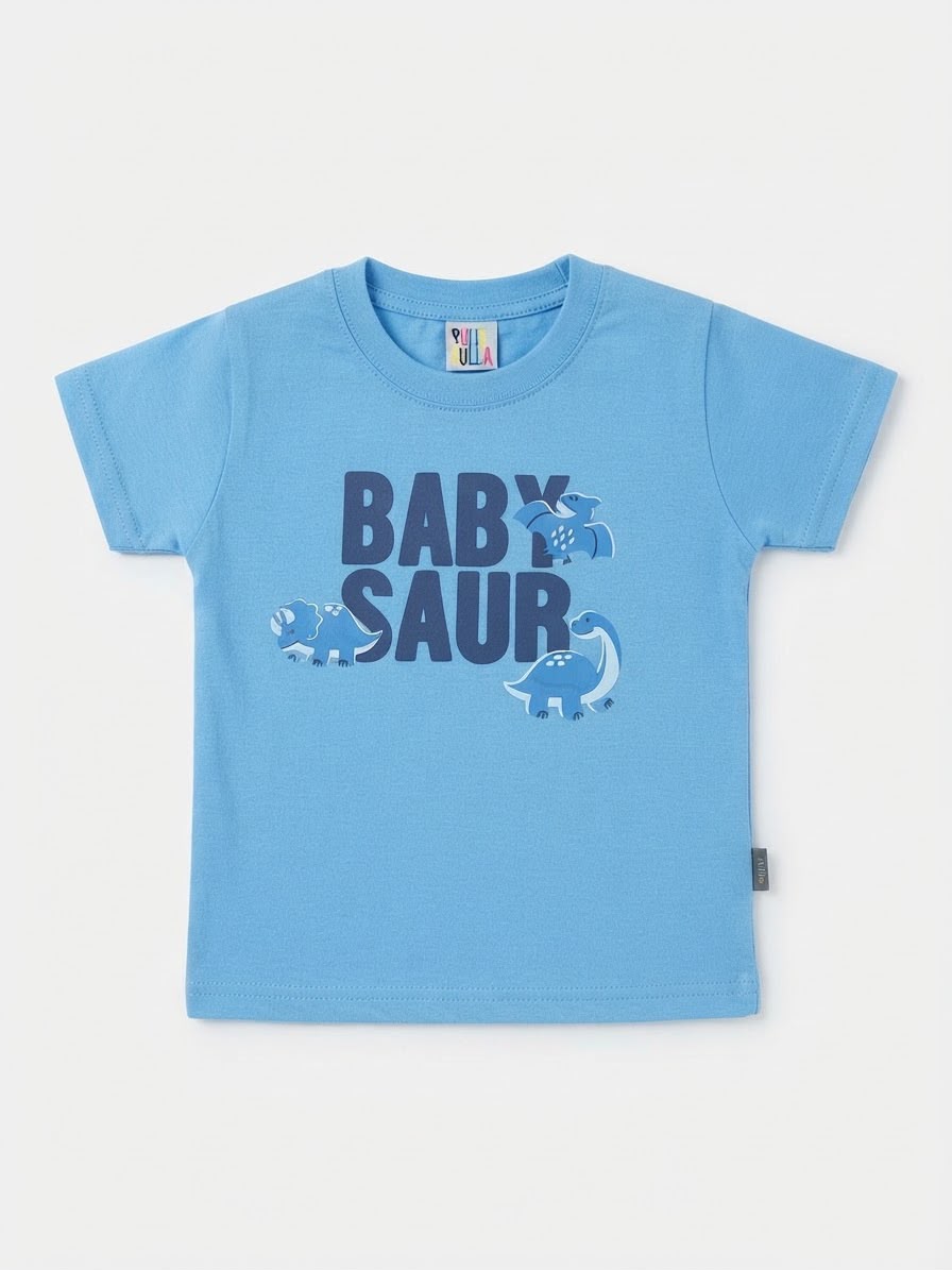 Remera Baby Saur - Celeste