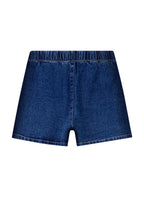 Short Pollera Jean Lunender - Azul