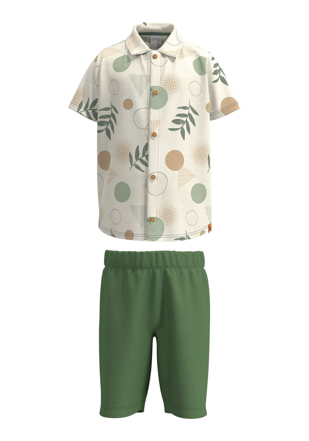 Conjunto Camisa Sunset - Verde