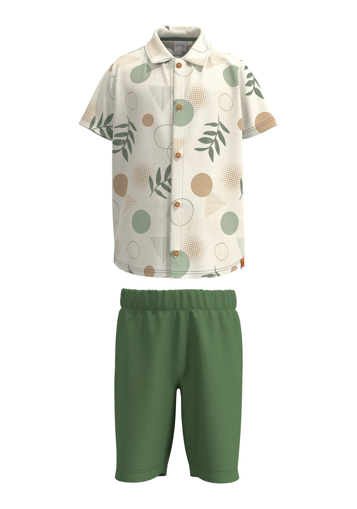 Conjunto Camisa Sunset - Verde