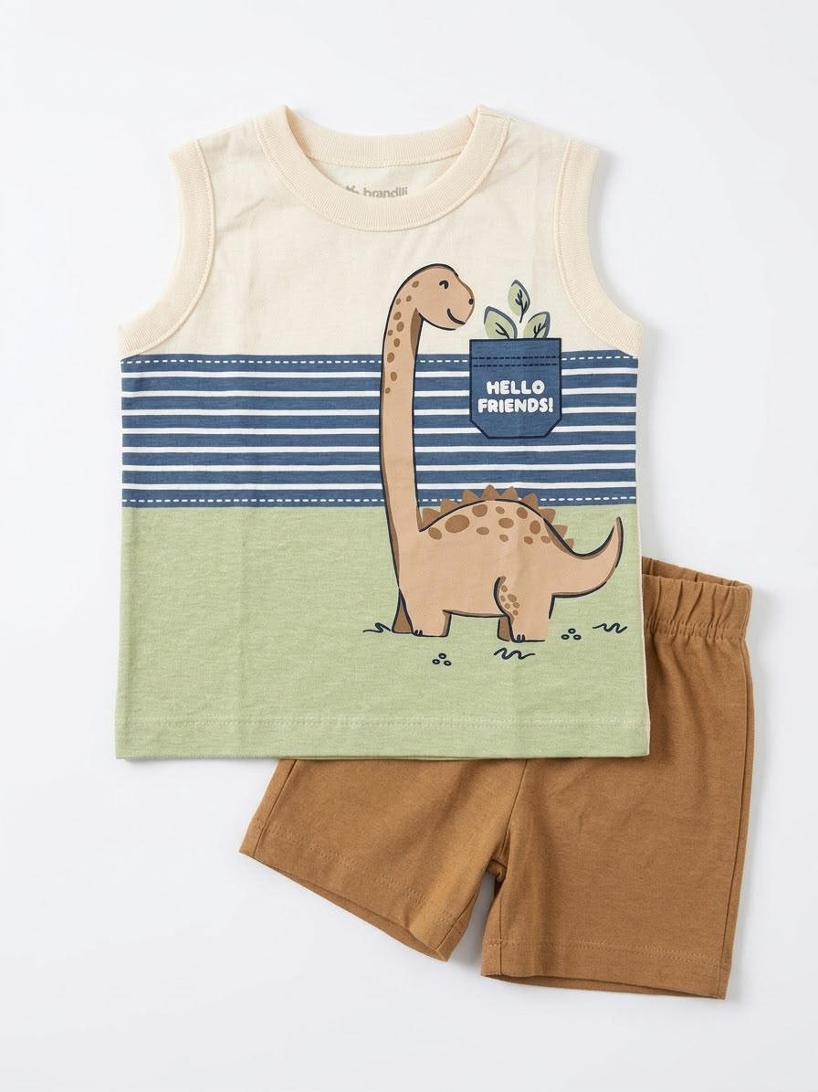 Conjunto Dino Brandili - Beige