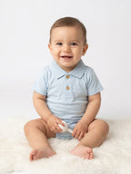 Body Polo Brandili - Celeste