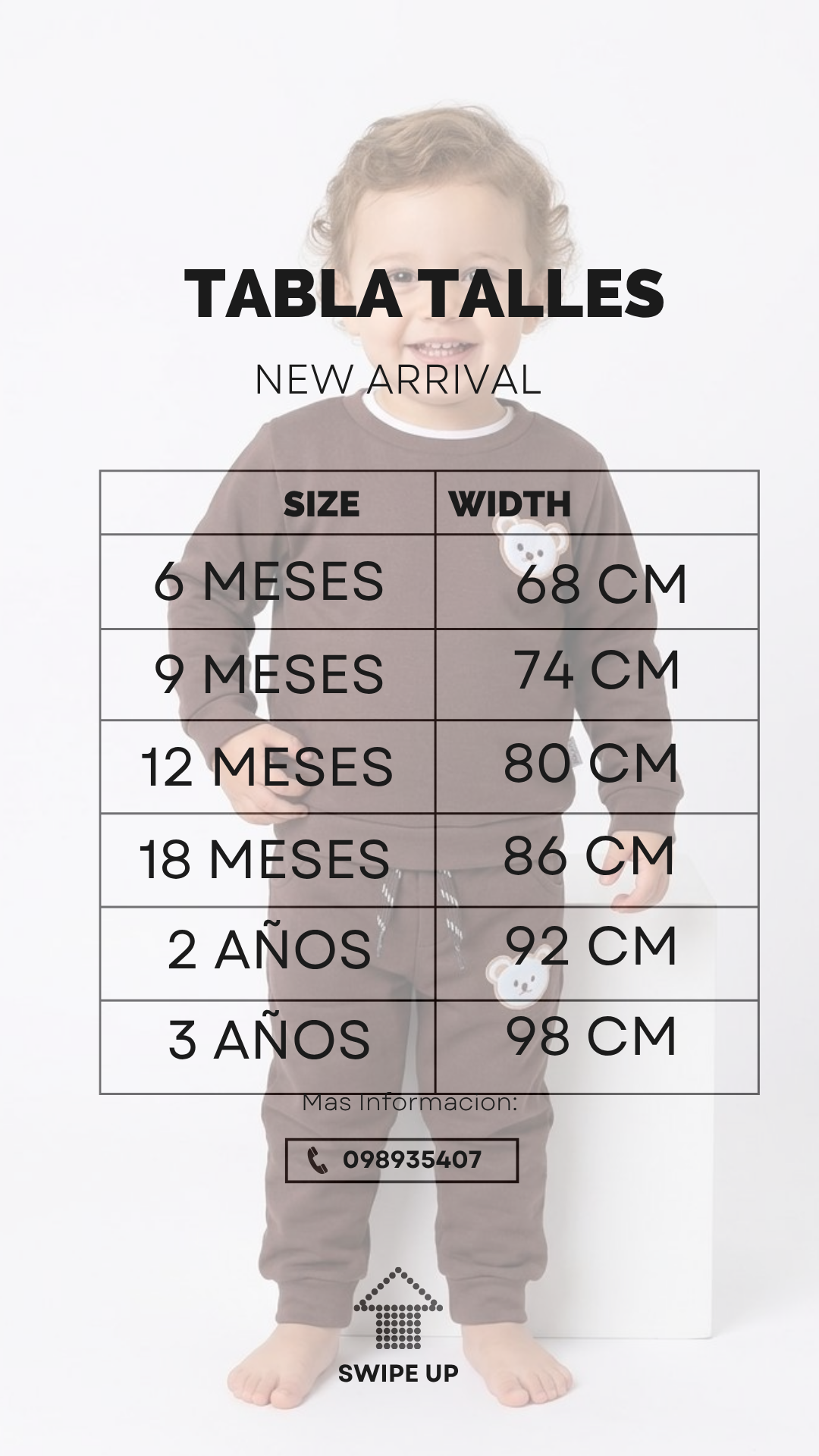 Conjunto Unisex Osito