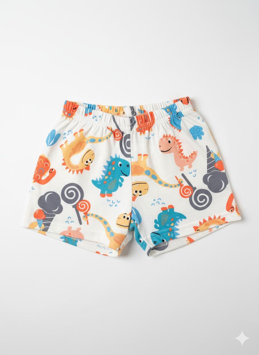 Short Estampado Alakazoo Dino