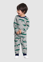 Pijama Cocodrilo - Gris