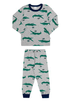 Pijama Cocodrilo - Gris