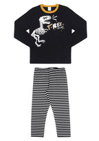 Pijama  T-Rex - Preto