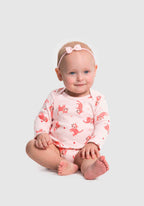 Body Estampado - Rosa