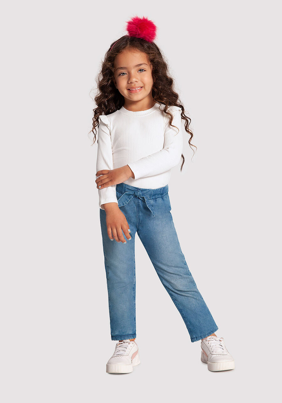 Jean Con Forro Claro