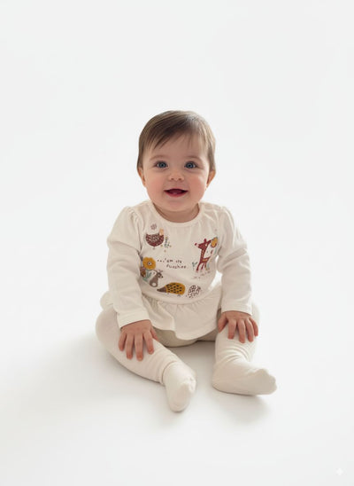 Remera Estampa Animales Beba