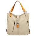 Bolso Mochila Camaña - Beige